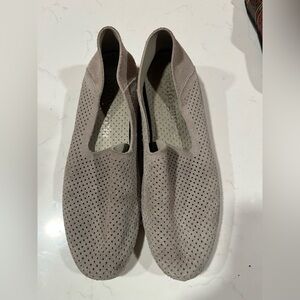 Pedro Garcia Cristiane black suede slip on flats